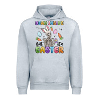 Heather Grey dead inside but it's easter Urban Hoodie - MaliasSmallBusiness