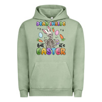 Pigment Oil Green dead inside but it's easter Urban Hoodie - MaliasSmallBusiness