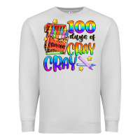 Dove Grey 100 days of cray cray Premium Sweatshirt - Artiststas