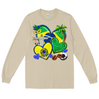 Mushroom brazil hearts Long Sleeve Tee - texasbilliewilder