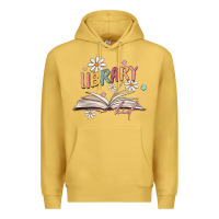 Antique Gold library kid Premium Hoodie - MaliasSmallBusiness