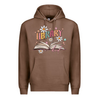Chestnut library kid Premium Hoodie - MaliasSmallBusiness