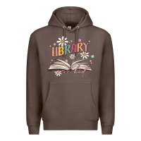 Coffee library kid Premium Hoodie - MaliasSmallBusiness