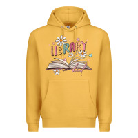 Mustard library kid Premium Hoodie - MaliasSmallBusiness