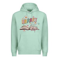 Seafoam library kid Premium Hoodie - MaliasSmallBusiness