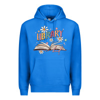 True Royal library kid Premium Hoodie - MaliasSmallBusiness