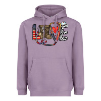 Lavender america nurse Heavyweight Hoodie - CowhideDigitalArt
