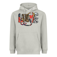 Moon Dust america nurse Heavyweight Hoodie - CowhideDigitalArt