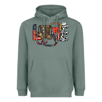 Sage america nurse Heavyweight Hoodie - CowhideDigitalArt