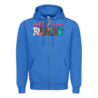 True Royal wife mom nurse Zipper Hoodie - texasbilliewilder