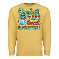 Antique Gold dentist make great flossophers Premium Sweatshirt - JahusDesignShop