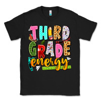 Black third grade energy Classic Tee - texasbilliewilder