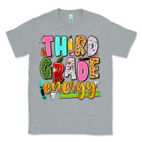Heather Grey third grade energy Classic Tee - texasbilliewilder