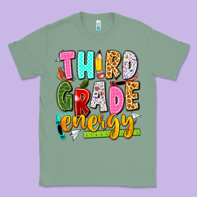 Classic Tee third grade energy