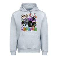 Heather Grey egg crusher Urban Hoodie - MaliasSmallBusiness