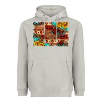 Moon Dust aztec and leopard background Heavyweight Hoodie - HRA Design Shop