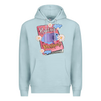Blue Mist bookish passport Premium Hoodie - MaliasSmallBusiness