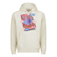 Oatmeal Heather bookish passport Premium Hoodie - MaliasSmallBusiness