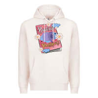 Pale Pink bookish passport Premium Hoodie - MaliasSmallBusiness