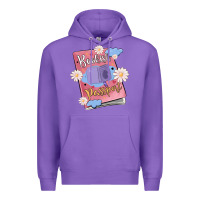 Purple bookish passport Premium Hoodie - MaliasSmallBusiness
