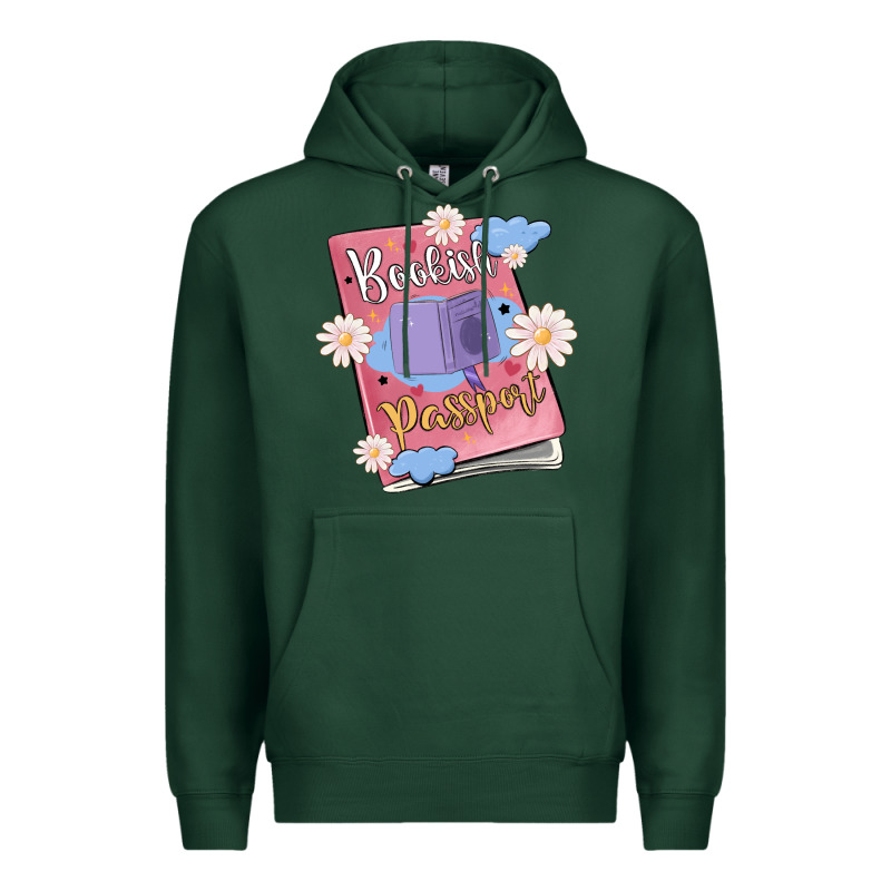 Bookish Passport Premium Hoodie by MaliasSmallBusiness | Teevron