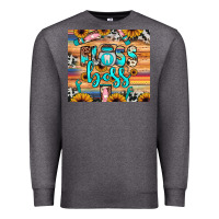 Charcoal Heather floss boss Premium Sweatshirt - JahusDesignShop