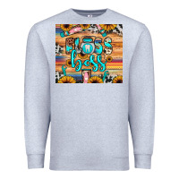 Heather Grey floss boss Premium Sweatshirt - JahusDesignShop