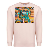 Pale Pink floss boss Premium Sweatshirt - JahusDesignShop