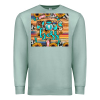 Seafoam floss boss Premium Sweatshirt - JahusDesignShop