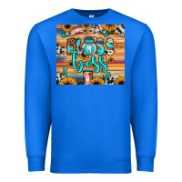 True Royal floss boss Premium Sweatshirt - JahusDesignShop