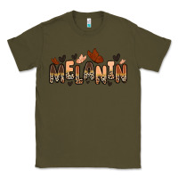 Army Green melanin butterfly Classic Tee - Zillion Design Studio