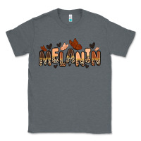 Charcoal Heather melanin butterfly Classic Tee - Zillion Design Studio