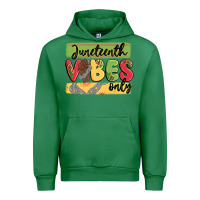 Emerald juneteenth vibes only Urban Hoodie - MaliasSmallBusiness