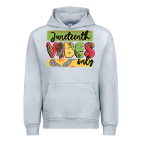 Heather Grey juneteenth vibes only Urban Hoodie - MaliasSmallBusiness