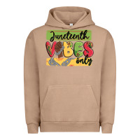 Pigment Burro juneteenth vibes only Urban Hoodie - MaliasSmallBusiness