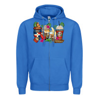 True Royal dominican republic coffee cups Zipper Hoodie - Zillion Design Studio