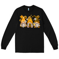 Black bumble bee gnomes Long Sleeve Tee - Zillion Design Studio