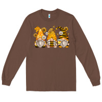 Chestnut bumble bee gnomes Long Sleeve Tee - Zillion Design Studio