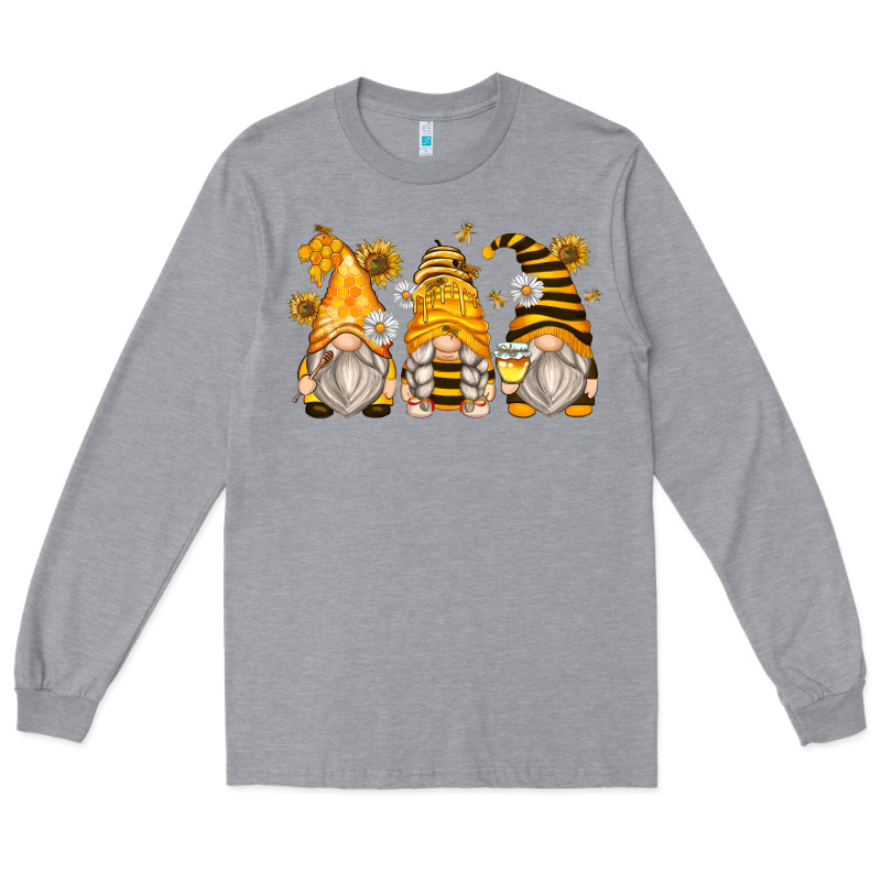 Bumble Bee Gnomes Long Sleeve Tee by Zillion Design Studio | Teevron