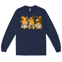 Navy bumble bee gnomes Long Sleeve Tee - Zillion Design Studio