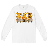 White bumble bee gnomes Long Sleeve Tee - Zillion Design Studio