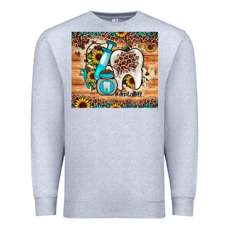 Dental Sunflower Premium Sweatshirt by JahusDesignShop | Teevron