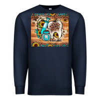 Navy dental sunflower Premium Sweatshirt - JahusDesignShop