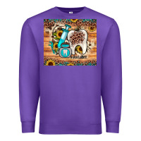 Purple dental sunflower Premium Sweatshirt - JahusDesignShop