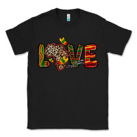 Black love africa map Classic Tee - Zillion Design Studio