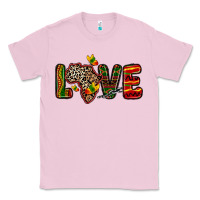 Bubblegum Pink love africa map Classic Tee - Zillion Design Studio