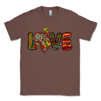 Chestnut love africa map Classic Tee - Zillion Design Studio