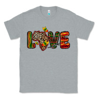 Heather Grey love africa map Classic Tee - Zillion Design Studio