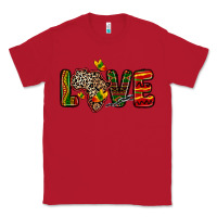 Red love africa map Classic Tee - Zillion Design Studio