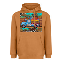Meerkat western  american truck sunflowers  mousepad Heavyweight Hoodie - HRA Design Shop